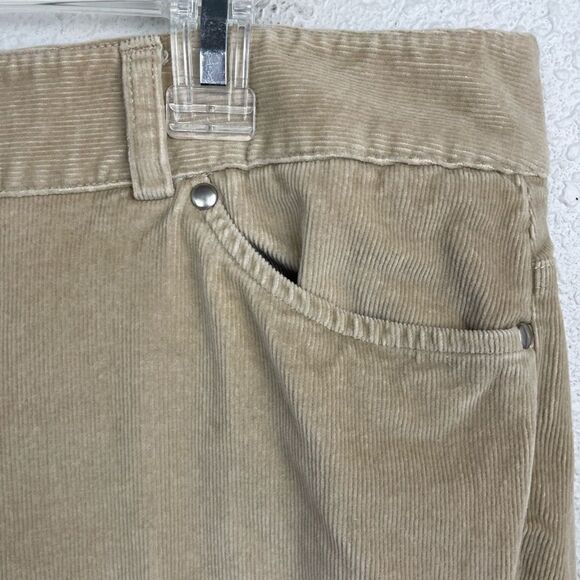Dockers Tan Corduroy Pants Size 16 EUC - Picture 3 of 6
